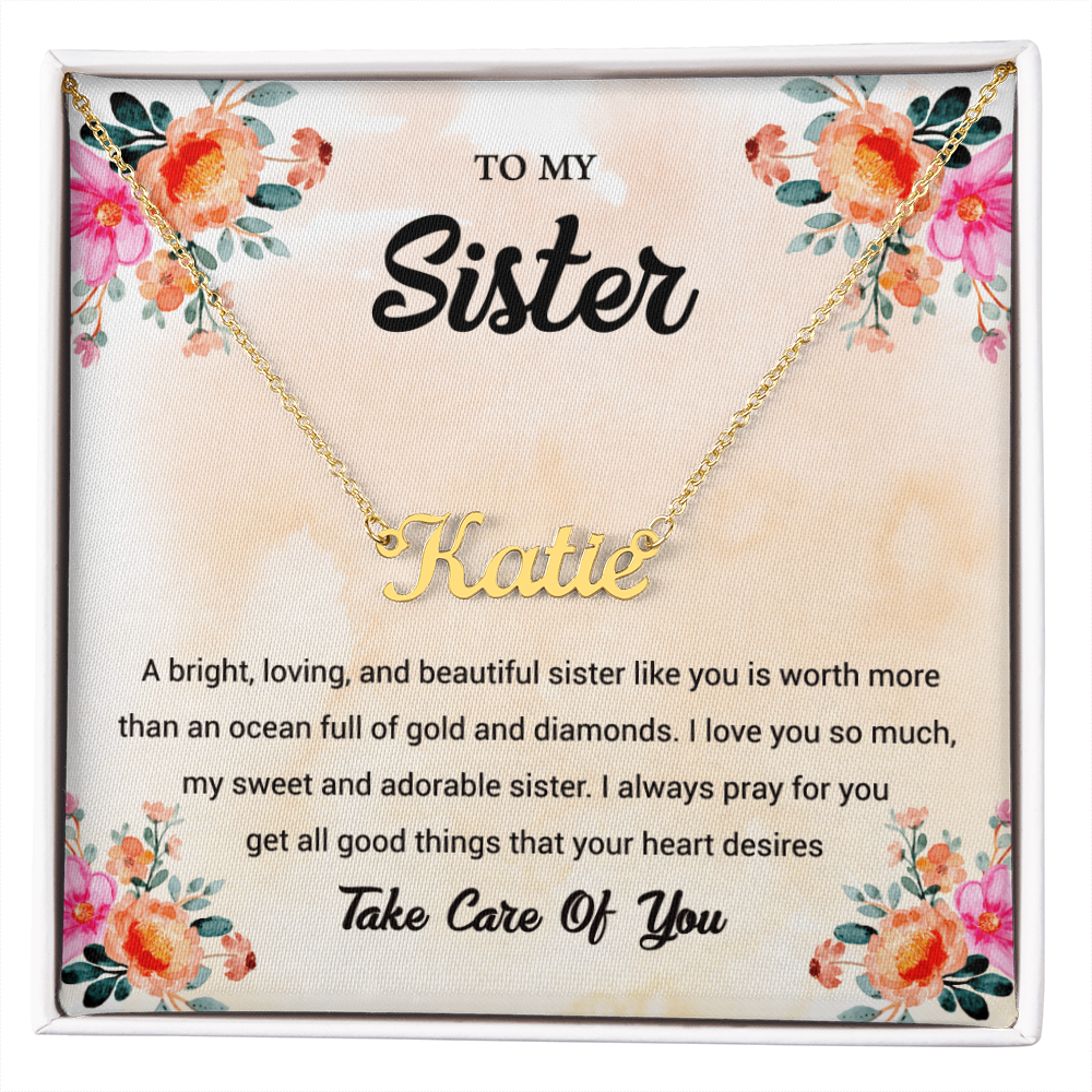 To My Sister I Love You I Pray For You