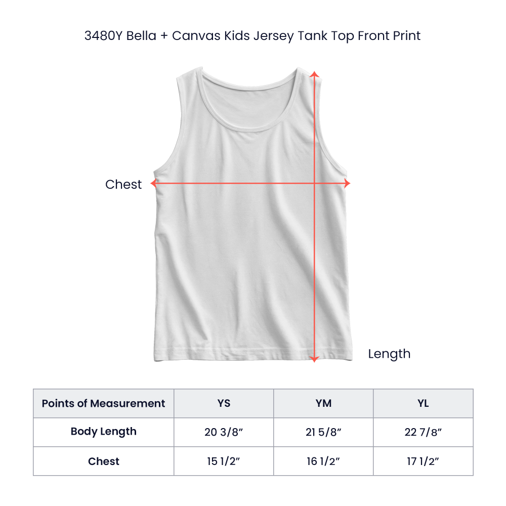 Kids Jersy Tank Top